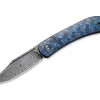 Appalachian Drifter Damascus G10 Cf Blue