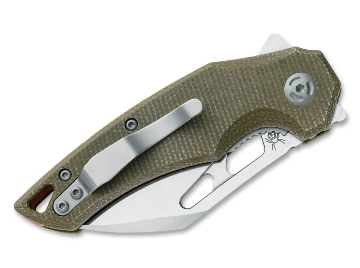 Atrax Micarta Od Green