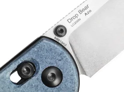 Azo Drop Bear Titanium Snowflakes Yellow & Blue