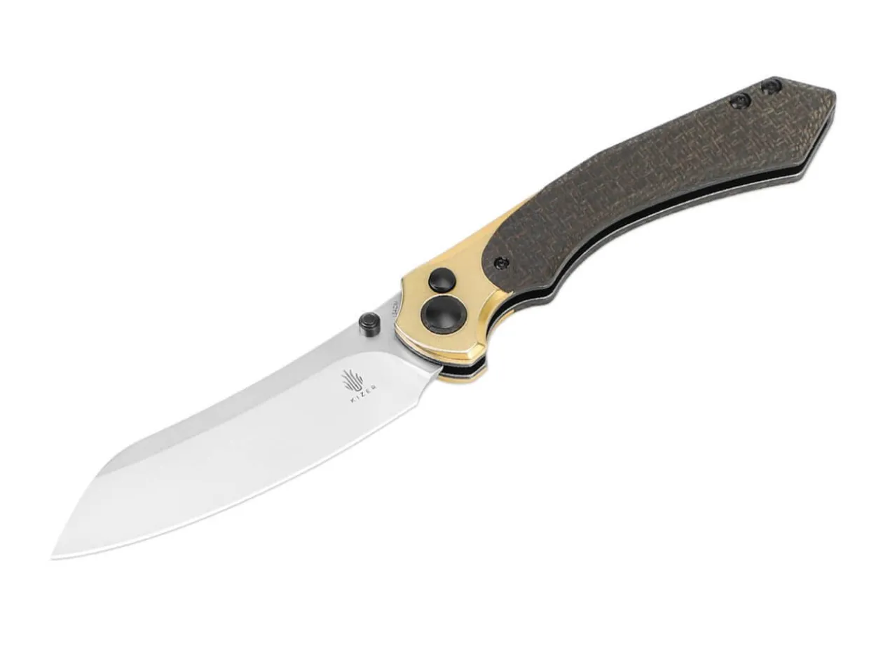 Clairvoyant 154Cm Brass Micarta Black