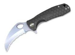 Claw Medium Black Serrated