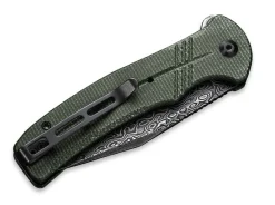 Cogent Damast Micarta Green