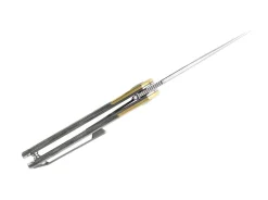 Comet Brass Micarta Green