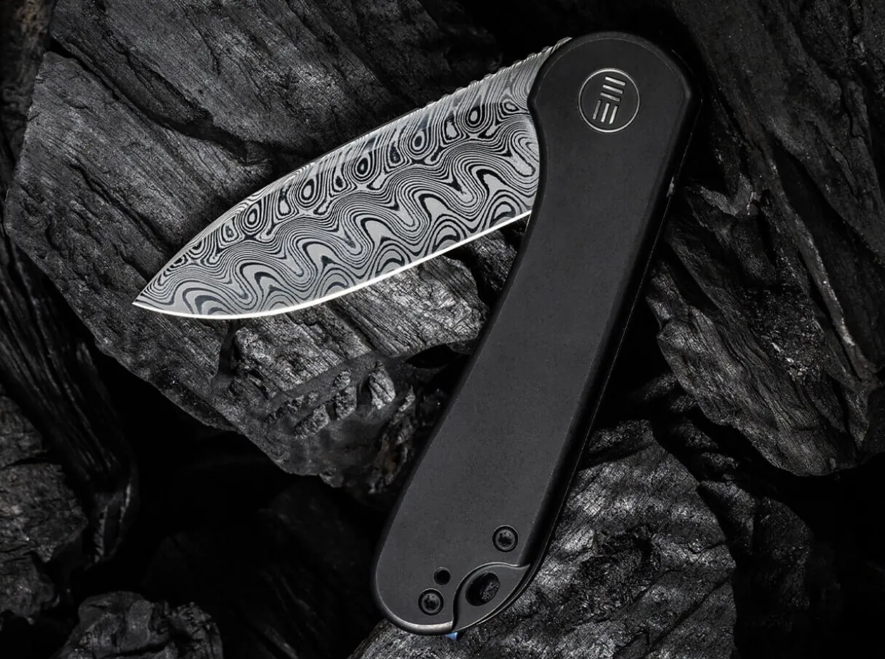 Elementum Damascus Titanium Black