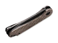 Elementum Micarta Brown Tanto