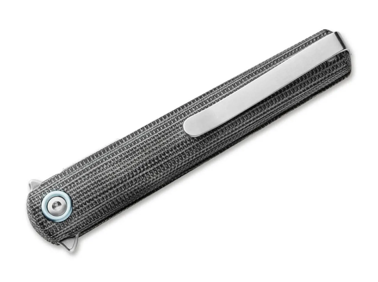 Flame Light Dagger Micarta Black