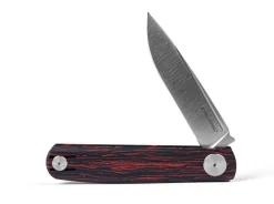 Gslip Compact Damascus G10 Ocean Red
