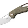 Isonzo M390 Cleaver Micarta Green