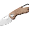 Isonzo M390 Clippoint Micarta Natural