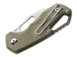 Isonzo M390 Clippoint Micarta Green