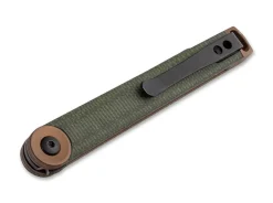 Kaizen Green Canvas Micarta