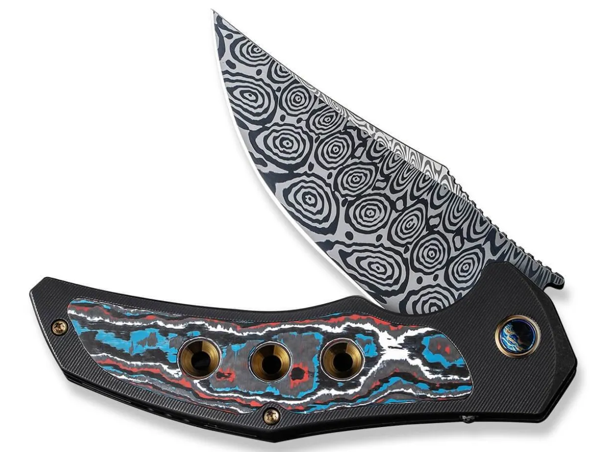Magnetron Black Nebula Fat Carbon Damascus