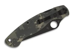 Military 2 G10 Digital Camo Black Blade Plainedge