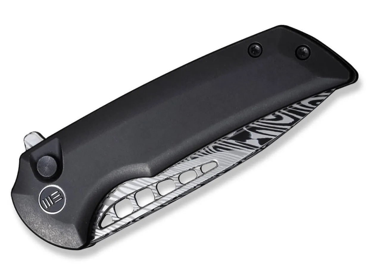 Mini Malice Titanium Black Damascus