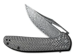 Ortis Damascus Carbon