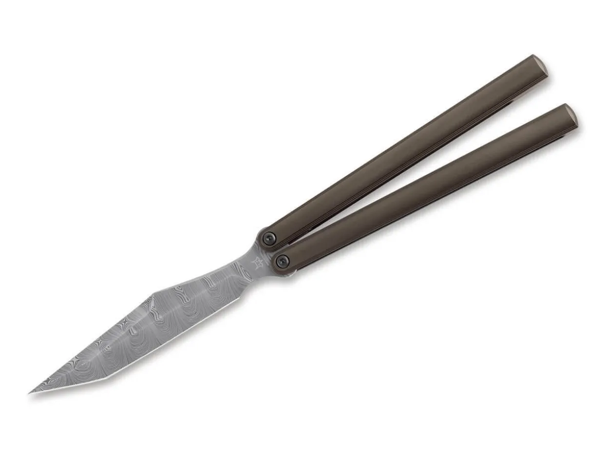 Phi Titanium Bronze Damascus