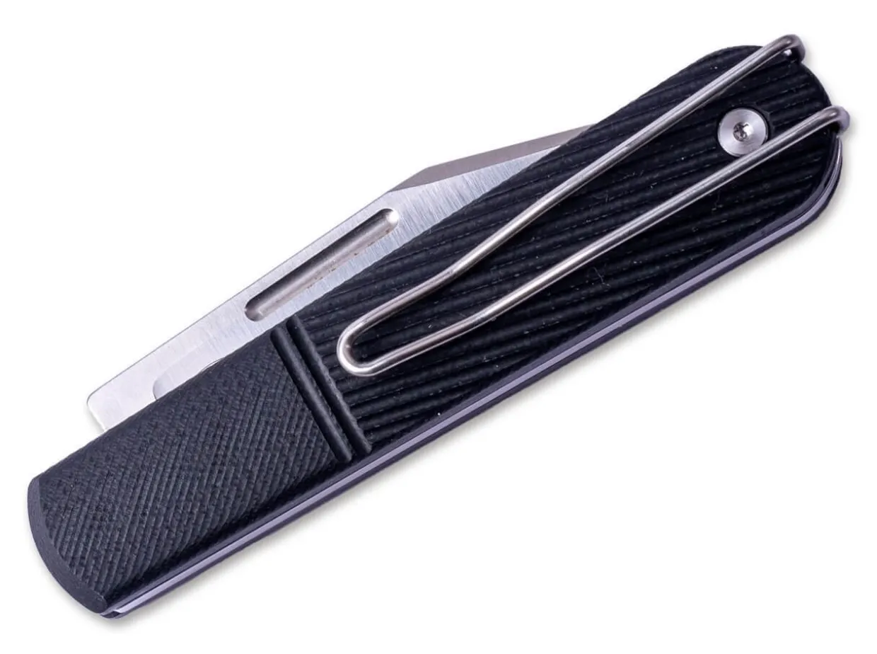 Real Barlow Rb5 Clippoint G10 Black