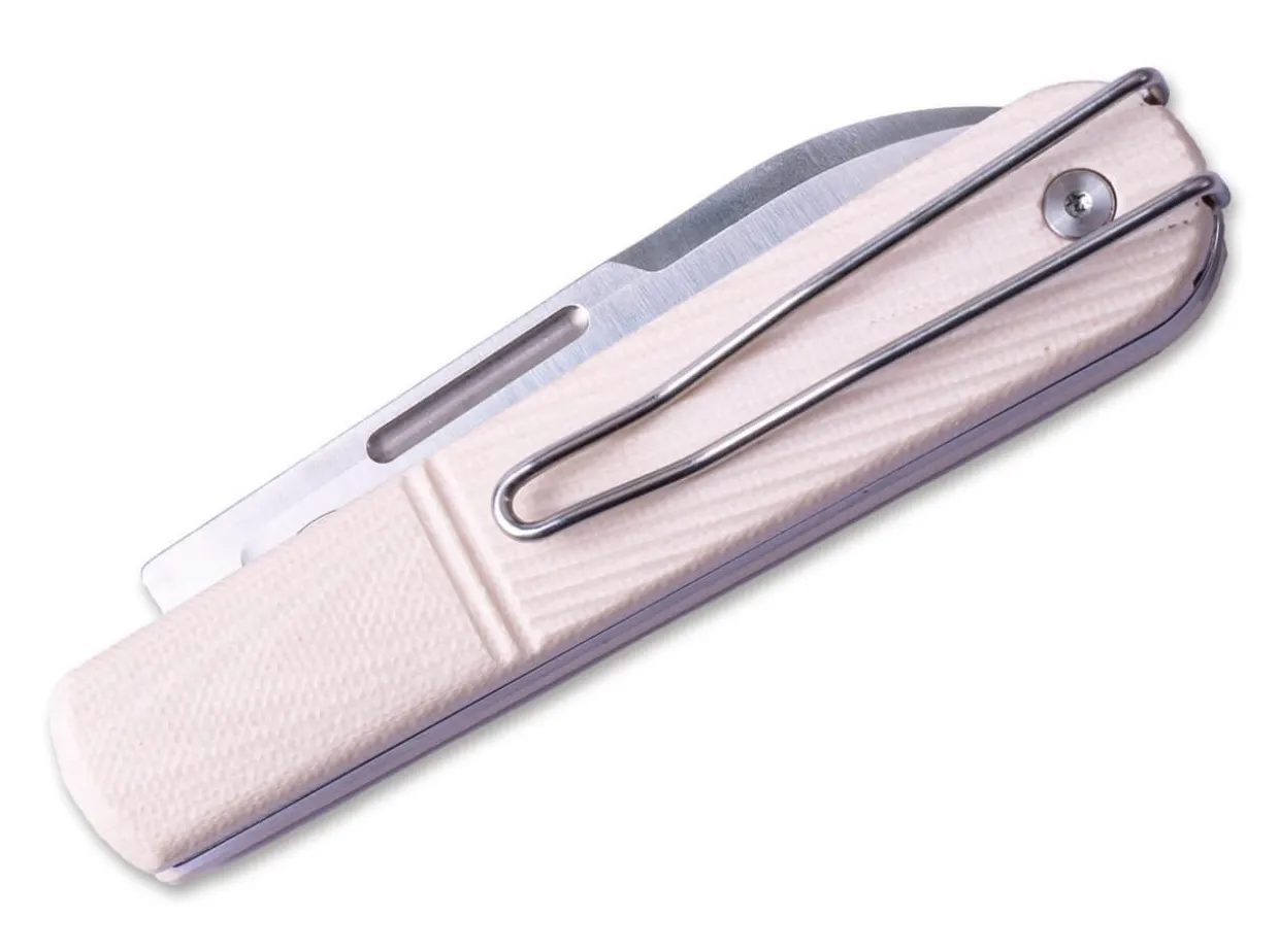 Real Barlow Rb5 Droppoint G10 Ivory