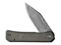 Relic Damascus Micarta Green