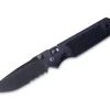 Sacra Tac Serrated G10 Black