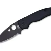 Shaman All Black Serrated