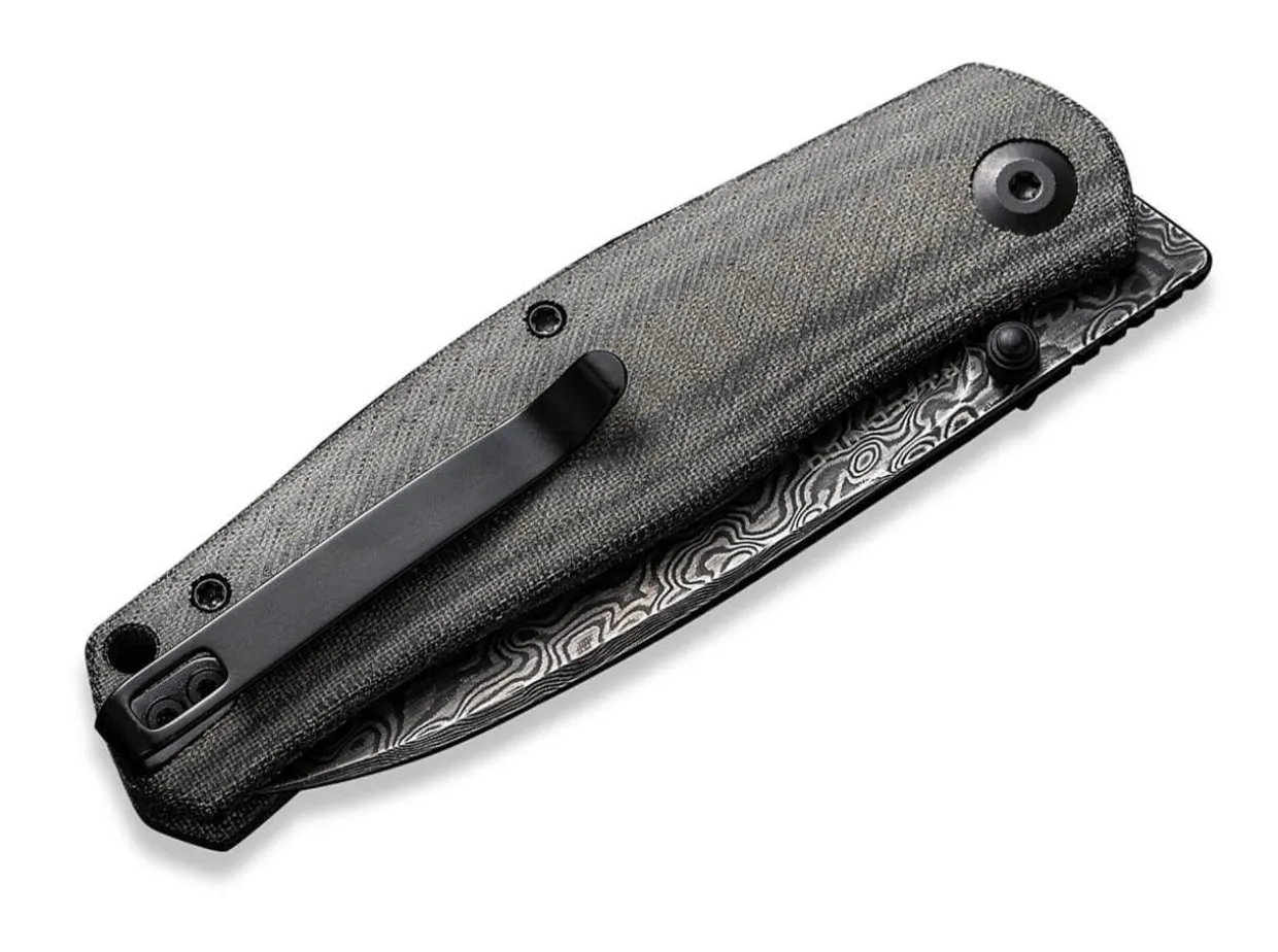 Sokoke Micarta Black Damascus