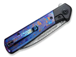 Soothsayer Damascus Purple Timascus