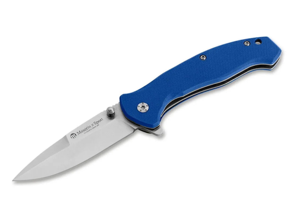 Sport Knife Spearpoint G10 Blue