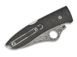 Spyopera Carbon Fiber Damasteel Sprint Run Plainedge