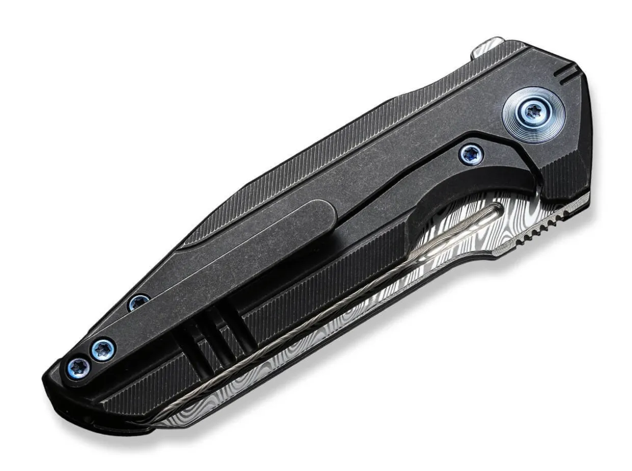 Starhawk Titanium Black Damascus