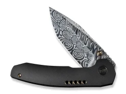 Trogon Titanium Black Damascus