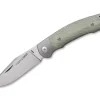 Twin Titanium Micarta Green