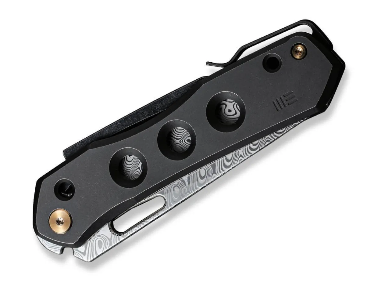 Vision R Titanium Black Damascus