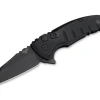 X1 Microflip Wharncliffe All Black